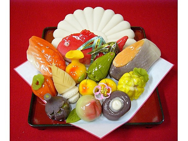 鶴岡の雛菓子